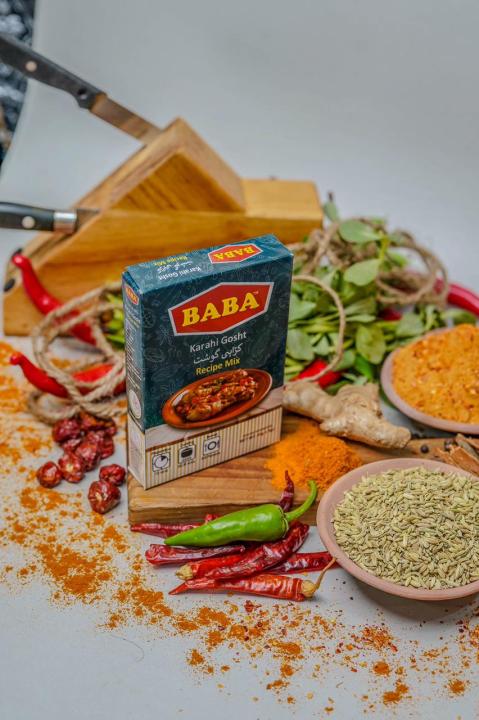 Baba Spices Karahi Gosht Masala Box
