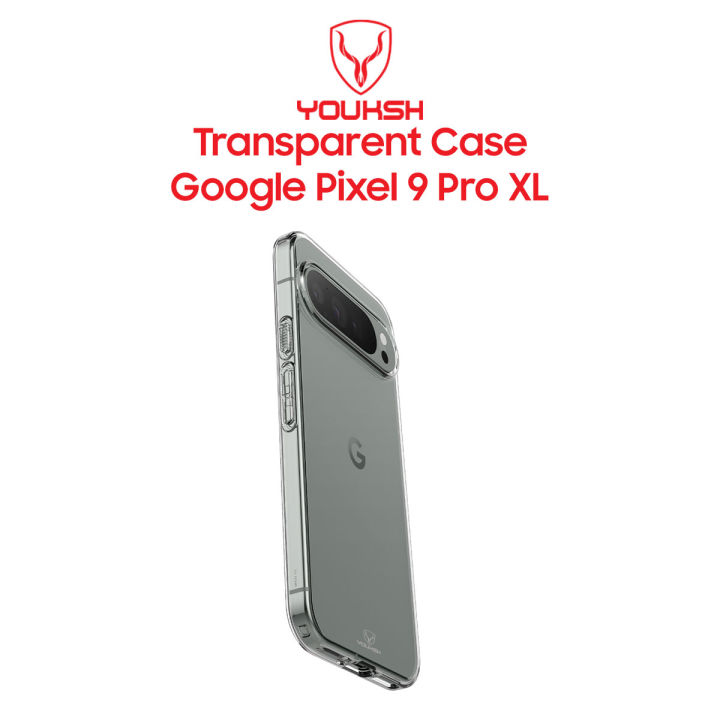 YOUSKH%20Google%20Pixel%209%20Pro%20XL%20Transparent%20Case%20-%20Youksh%20Pixel%209%20Pro%20XL%20%20Transparent%20Cover%20-%20Transparent%20Soft%20Shock%20Proof%20Jelly%20Back%20Cover.%20-%20Image%202