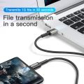 Kuulaa 65W PD USB Type-C Cell Mobile Phone Tablet Fast Charging Cable 1M. 