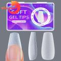 Vist Fox Artificial Nails Long Lasting Ultra Thin Almond Nail Tips. 