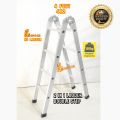 Almunium Folding Ladder 08 Step Anti slip step , 2 in1 Ladder. 