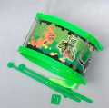 Cartoon Drum Set for Kids with Sticks and Adjustable Strap. 