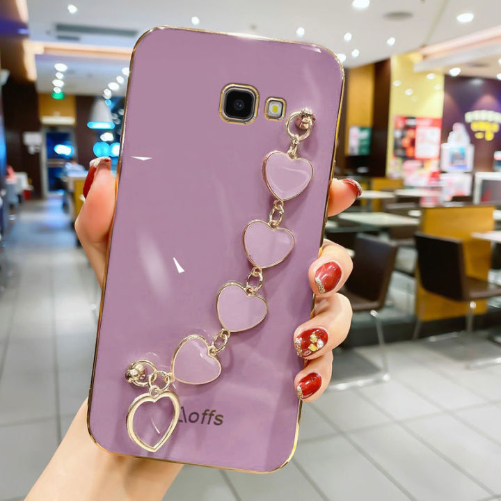 COROGI%20for%20Samsung%20Galaxy%20J5%20Prime%20Back%20Cover%20with%20Love%20Heart%20Bracele%20Chain%20Luxury%206D%20Plating%20Square%20Frame%20Shiny%20Case%20Camera%20Lens%20Protection%20Soft%20Silicone%20Mobile%20Phone%20Cases%20-%20Image%205