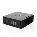 PD 45W Type C Wireless Charger Charging Station Hub Phone Desktop Smart 5 Port USB Wall Charger. 