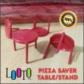 Pizza Saver Table Stand - Tripod Stack for Restaurant Container, Catering Boxes and Food Take Out Service. 