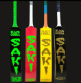 Saki Black-Cobra Long Tape Ball Cricket Bat. 