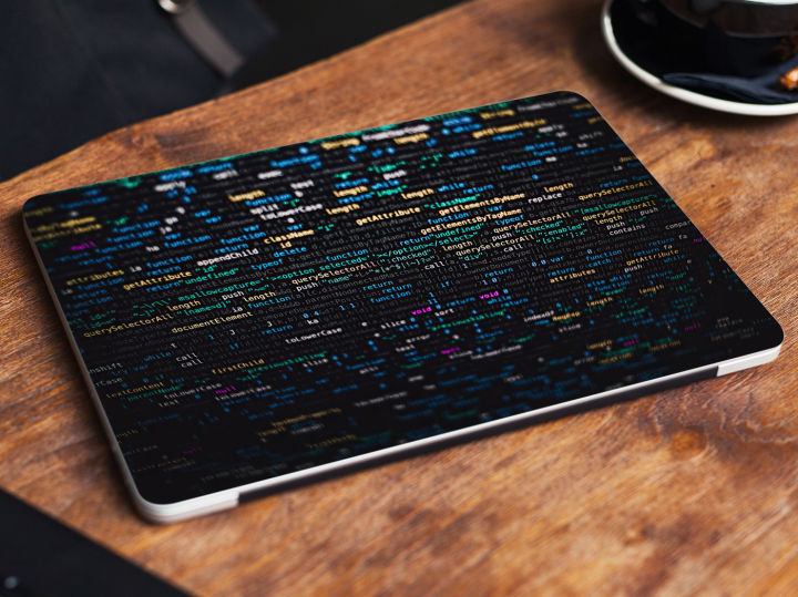 Laptop Sticker Design Cod Programming Coding Language Laptop Skin Vinyl Sticker Decal, 12 13 13.3 ...