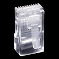 30pcs 10P10C RJ45 RJ48 RJ50 Cat5E UTP Ethernet Connector Network Modular Crystal Plug 10-Pin Network Cable Connector. 