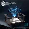 Universal Plastic 3D Holographic Display Stand Toys Creative Holographic Projector Pyramid Hologram Projector Gifts. 