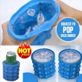 Magic Ice Maker Ice Cube Soft Silicone Ice Cube Maker Kitchen Tools  Ice Genie Ice Box. 