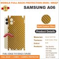SAMSUNG A06 FULL BACK 360 premium Protection Skin Wrap full cover Premium Quality. 