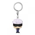 Jujutsu Kaisen Funko pop keychain with free stickers  Gojo Satarou megumi. 