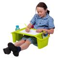 Green Children Portable Multipurpose Plastic Table for Kids and Adult 2 in 1 Study Mini Drawing ,Computer and Laptop Table Desk With Storage Box green. 
