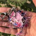 Honkai Impact 3 Elysia Yae Sakura Raiden Mei Keychain Accessories Anime Game Backpack Pendant Prop Badge Gift. 