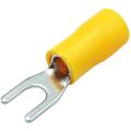 Insulated fork-200 x Red AWG 22-16(0.5-1.5mm2)
200 x blue AWG 16-14(1.5-2.5mm2)
200 x yellow AWG 12-10(4-6mm2)-Red&Blue&Yellow. 