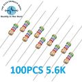 50,100,200,500,1000,PCS 5.6K Ohm 1/4 Watt 5% Carbon Film Resistor Through Hole In Pakistan. 