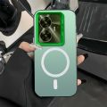 For casing realme C55 NFC realme C55 5G 2023 phone case back cover hard case TPU protector smooth shockproof cover new design aesthetic wireless magnetic attraction cybswx01. 