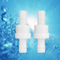 2PCS 10mm Plastic Check Valve Non-Return One Way for Gas liquid. 