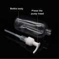 500ml plastic bottle with pump dispenser. 