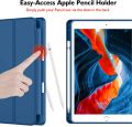 Pencil Holder Smart Case for IPad 7th Generation iPad 8th Generation iPad 9th Generation 10.2 inch. 