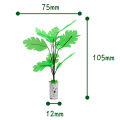 Dollhouse Plant Decor Store Easily Dollhouse Artificial Mini Plant Toy. 
