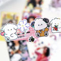 SKYSONIC BOBO Scrapbooking Stickers Journal Decor Lable Dog Series Idol Stationery Postcards Cute Korean Album Sticker Suppli. 