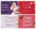Greeting Card pack of 4 with envelope and 4sticker best gift happy birthday card nikkah mubbarak card anniversary card wedding card charismas card bridal shower card. 