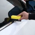 6Pcs Tire Contour Dressing Applicator Pads Gloss Shine Color Polishing Sponge Wax. 