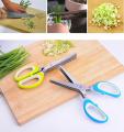 Vegetable & Fruit Cutter With 5 Layer Scissors Kitchen Utensils. 