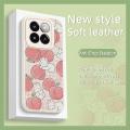 soft case Back Cover Phone Case For Xiaomi14 Pro personality luxurious creative Silica gel advanced texture funny youth. 