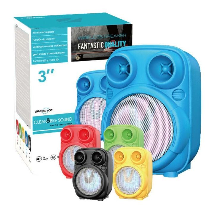 Bluetooth speaker 1817 GTS wireless portable also SD card and USB support