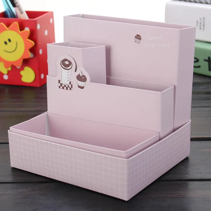 Paper%20Board%20Storage%20Box%20Desk%20Decor%20Makeup%20Cosmetic%20Stationery%20Organizer%20Case%20DIY%20-%20Image%203