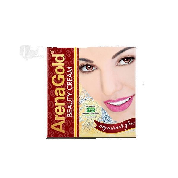 Arena Gold Beauty Cream 20g |Face Cream| For All Skin Types| Softens Skin| Moisturizing Cream|Cream|Beauty Cream