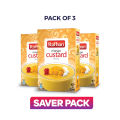 Rs.30 off on Pack of 3 of Rafhan Dessert Mango Custard - 275G. 