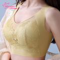 Muses Mall Sports Bra Padded Seamless Lace Splicing Women Vest Bra Top. 
