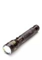 Single White LED HEAVY DUTY TORCH Powerful LED Flashlight Lamp (2 x C TYPE BATTERIES INCLUDED). 