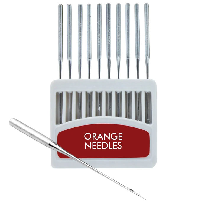 Juki lock stich Single needles Sewing machine orange needle all sizes