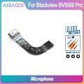 AiBaoQi Brand New Mic Microphone+Fingerprint Cable+Waterproof Ring For Blackview BV9500 Pro Moible Phone Parts. 