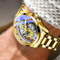 New Design Men Skeleton Watch Quartz Watch. 