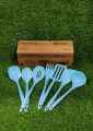 7 Pieces Melamine Kitchen Tool Set- Colourfull \ Spoon set \ Plastic Spoons \ Melamine Spoons \ Kitchen Set \ Cooking Set. 
