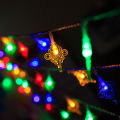 Lantern Fairy Light Attractive Chinese Knot Decoration Wire Lamp. 