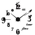 Wall Clock Pices Numeric Clock Wooden. 