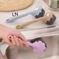 Stainless Steel Wire Ball Brush Jona dish washer tools Pot, Pan, Dish, Bowl Scrubber Cleaner with Plastic Handle. 
