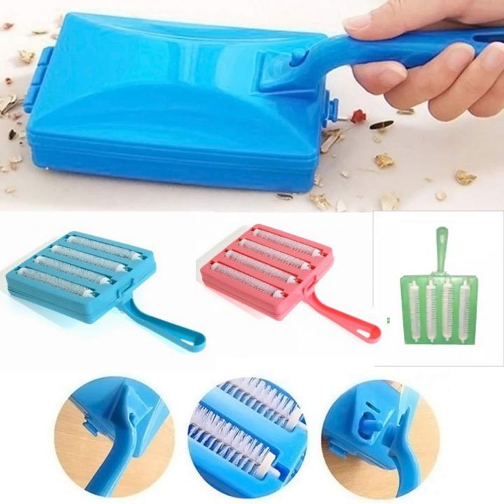Plastic Carpet Cleaner With 4 Rolling Brush | Daraz.pk