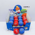 X6cmSuper-Stretch Mini Rubber Small Basketball Decompression Hollow Elastic Ball Children's ToysminiBasketball Wholesale. 