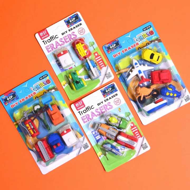 1%20pack%20of%20transport%20/%20traffic%20erasers%20/%20fancy%20erasers%20/%20rubbers%20-%20stationery%20rubber%20for%20kids%20-%20girls%20and%20boys%20-%20Image%202