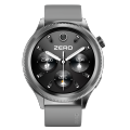 Zero® Lunar 360 Smartwatch 1.43" AMOLED Display | Bluetooth 5.3 Calling, Full Health Tracking, Voice Assistant | Premium Zinc Alloy Body with Leather+TPU Strap | Unisex Smartwatch for Android & iOS. 