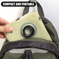 Portable Camping Water Bag with Faucet, Collapsible Water Container, 8L Foldable Water Bag with Handle, Camping Supplies. 