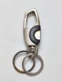 Unique Style Stainless Steel Key Ring with Double Hook Chrome Plated key Chain Best Keychain For Gift High Premium Quality China Imported. 