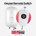 Geyser remote control switch - 30A 220V AC 6600W Remote Control 433mhz Switch for Heavy load - air conditioner -appliances - water pump - motor - miserable. 
